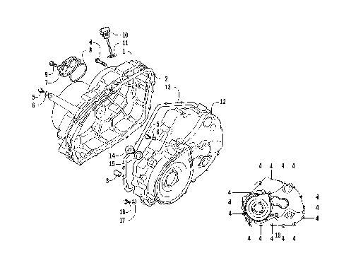 2003 ATV 400 FIS MANUAL TRANSMISSION (4X4 RED) [A2003ISH4AUSR-2003-141]