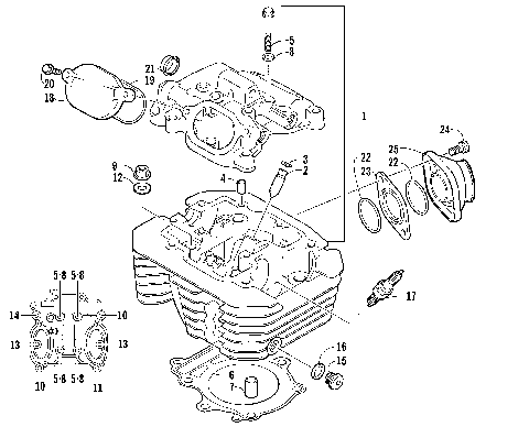 2003 ATV 400 4X4 MANUAL TRANSMISSION (RED) [A2003ATH4AUSR-2003-142]