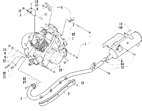 2003 ATV 400 FIS AUTOMATIC TRANSMISSION (4X4 RED) [A2003ISH4BUSR-2003-140]