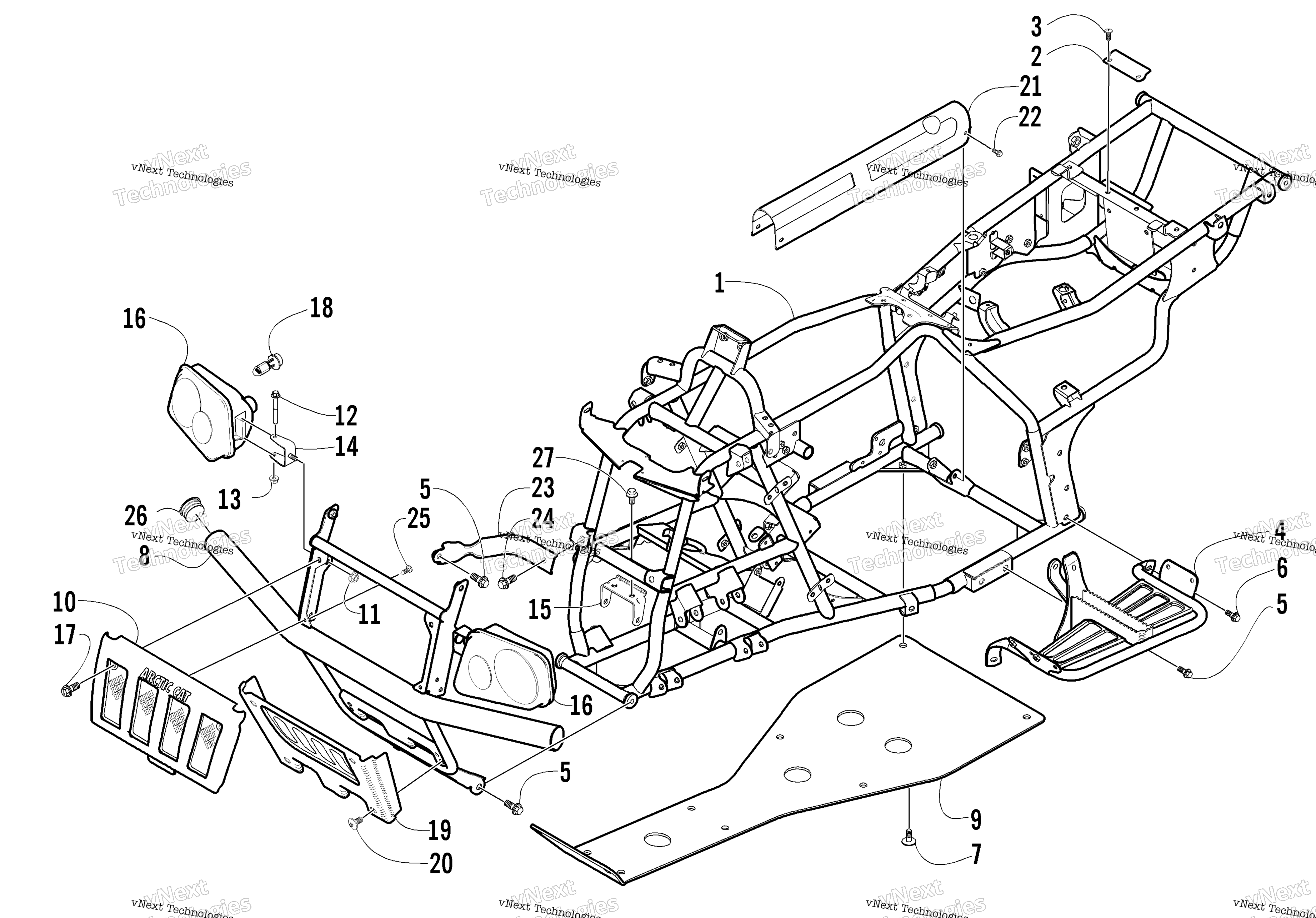 Рама And Related Parts