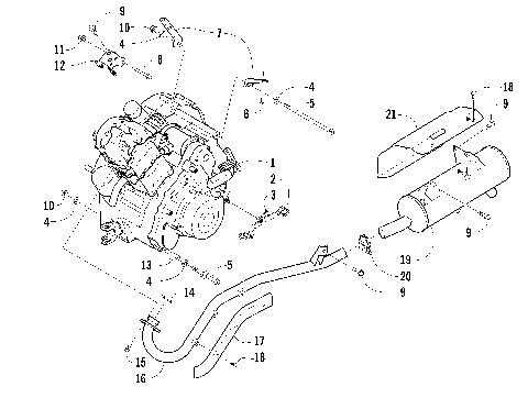 2003 ATV 500 FIS MANUAL TRANSMISSION (GREEN) [A2003ISM4AUSG-2003-181]