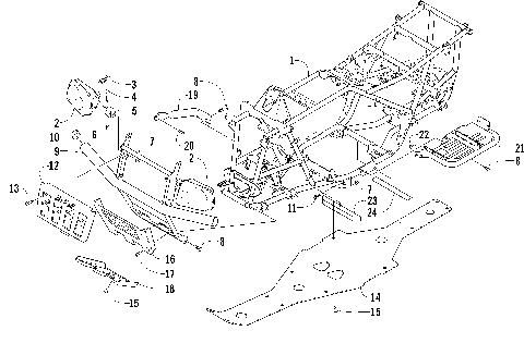 2003 ATV 500 FIS MANUAL TRANSMISSION (GREEN) [A2003ISM4AUSG-2003-181]