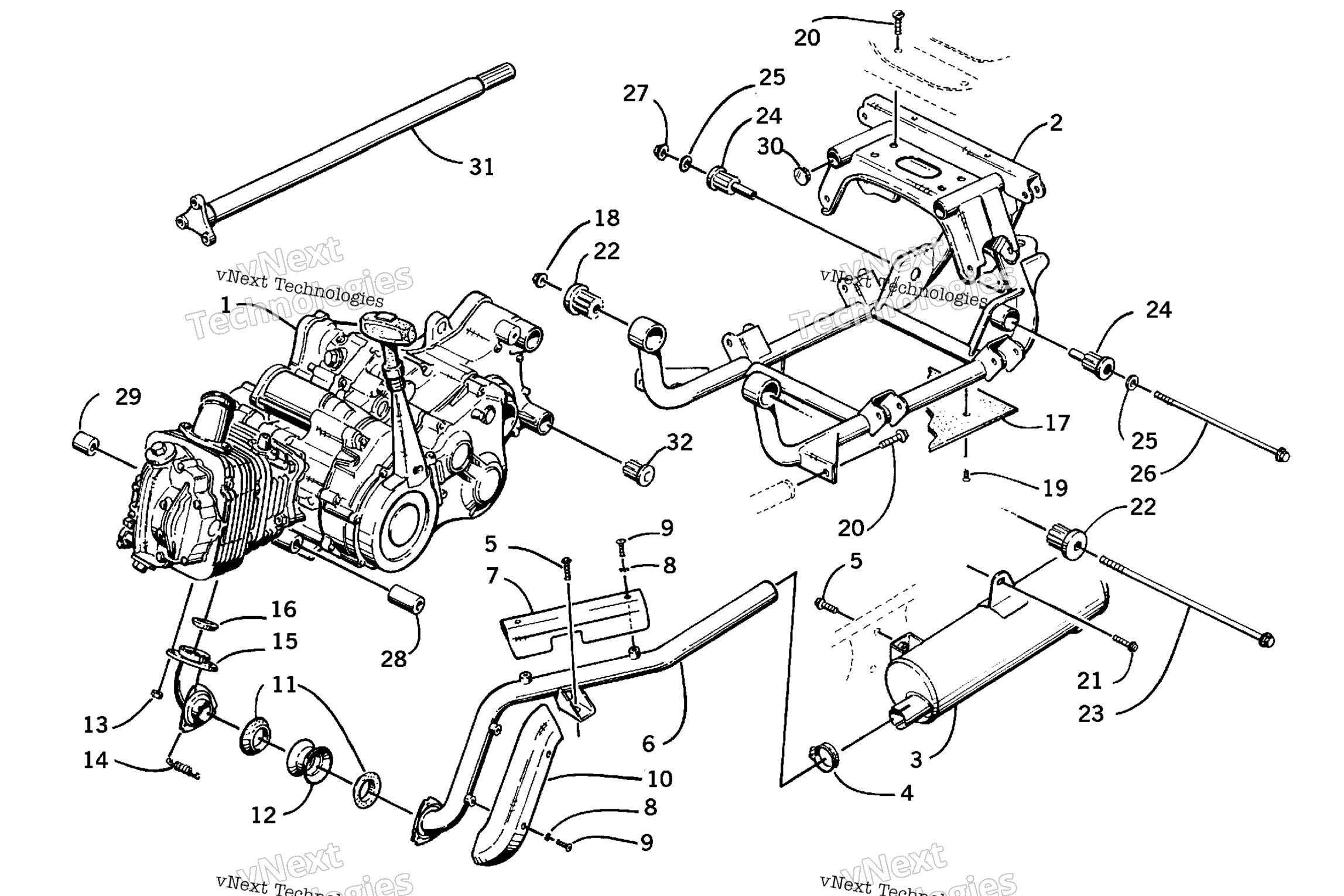 Двигатель And Related Parts
