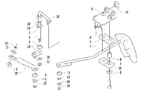2003 ATV 500 FIS AUTOMATIC TRANSMISSION (RED) [A2003ISM4BUSR-2003-184]
