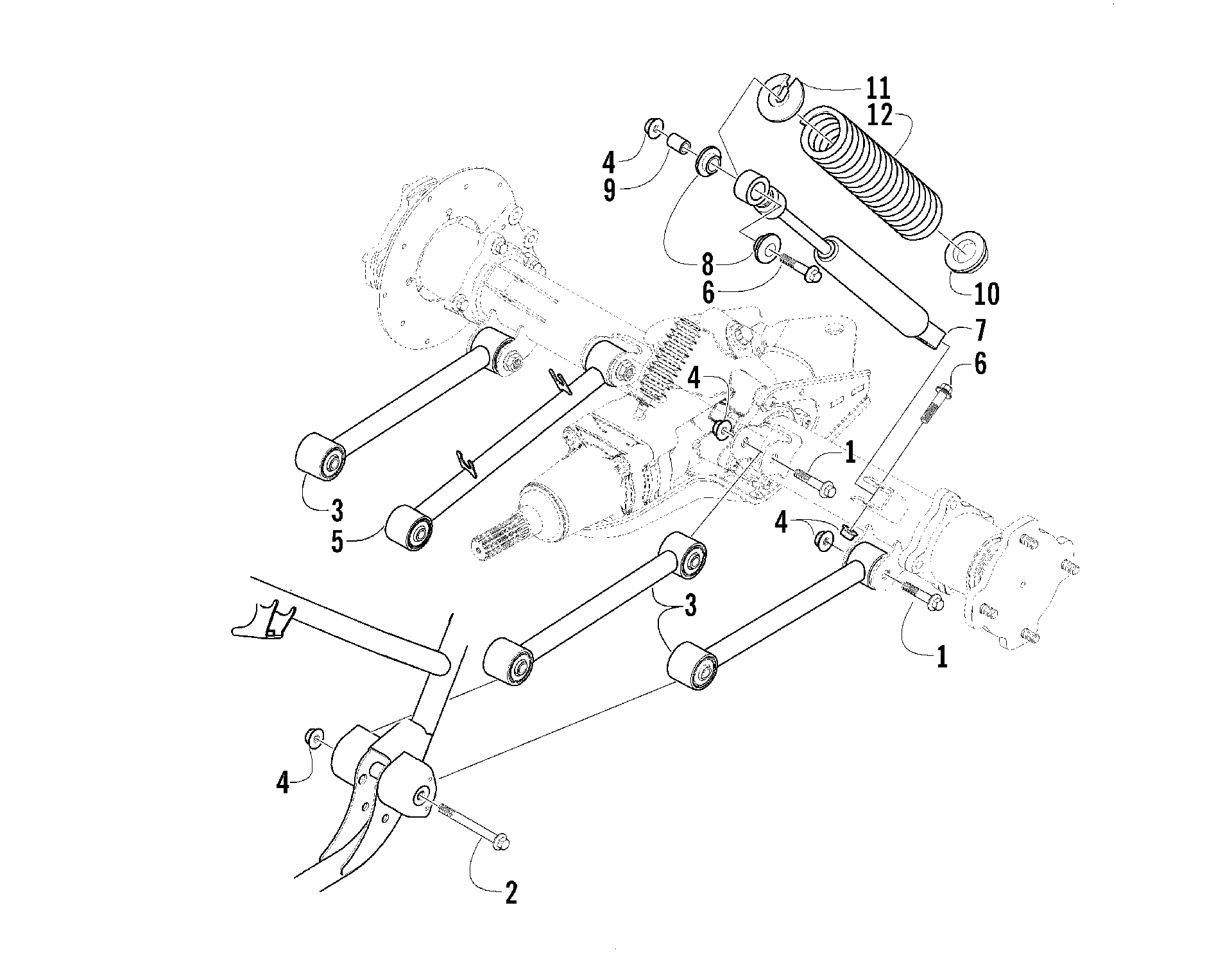 Задняя подвеска ASSEMBLY [59030]
