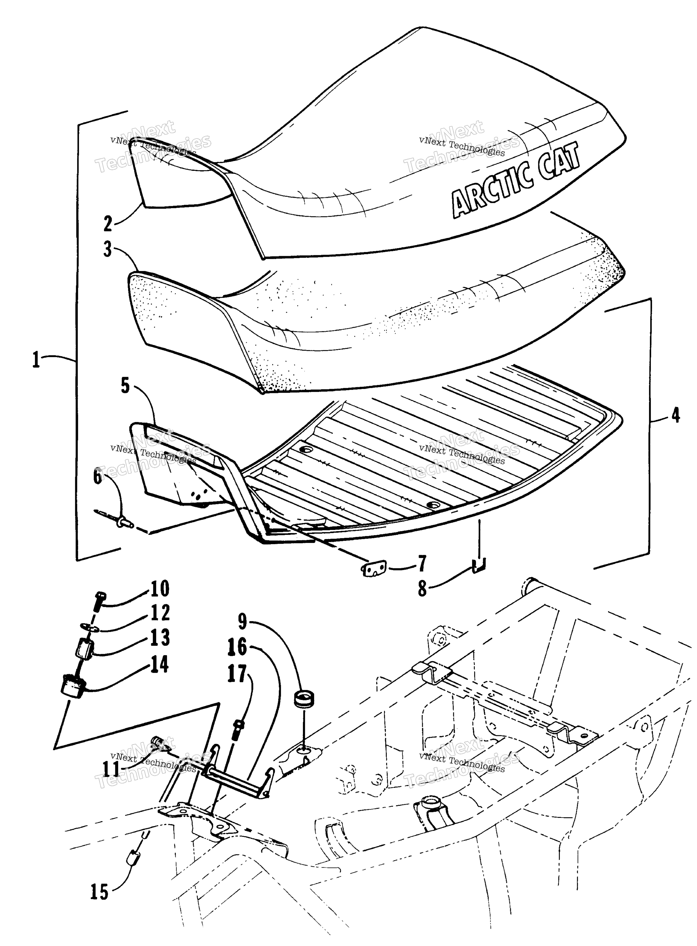 Сиденье Assembly