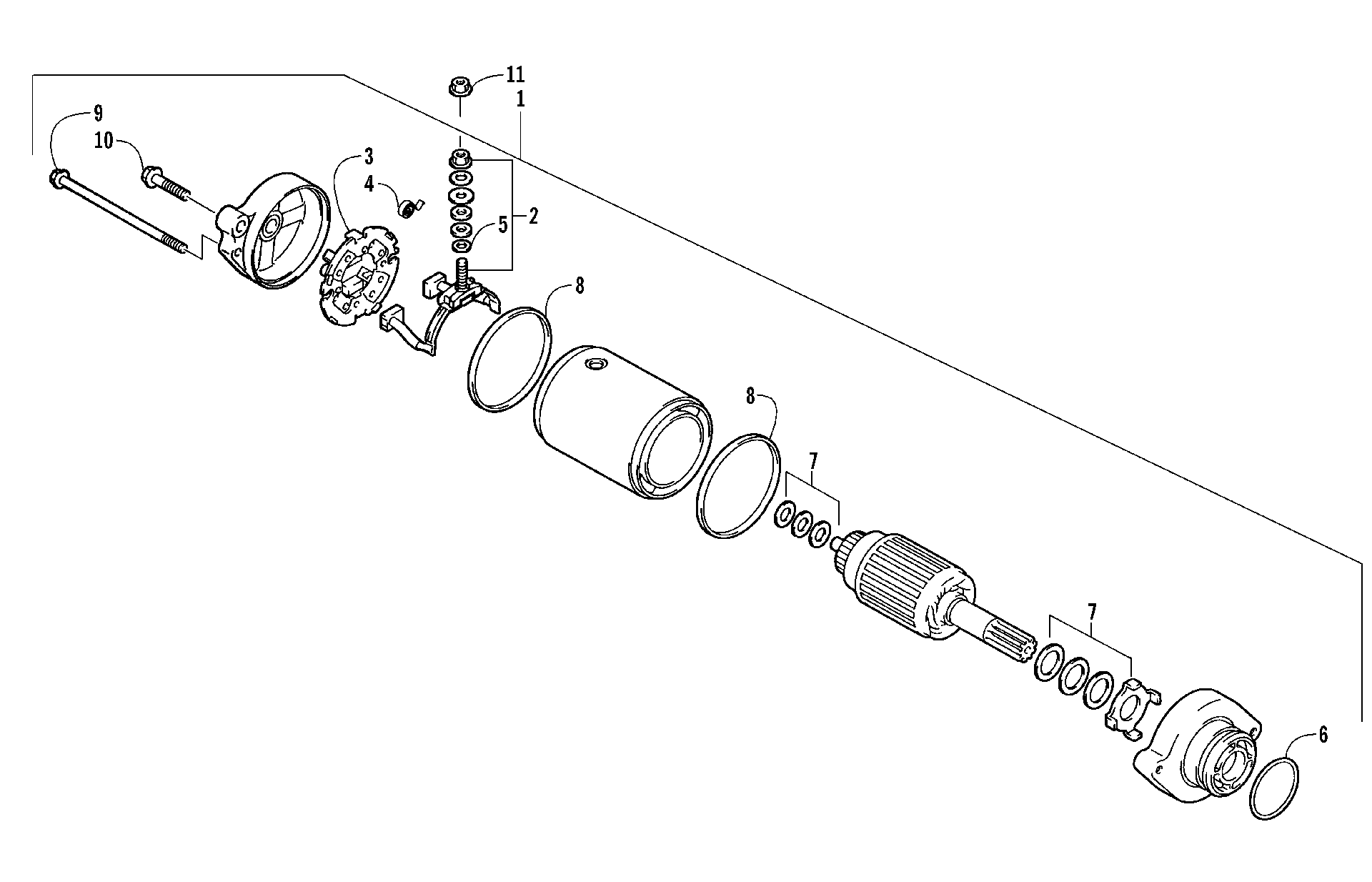 Стартер ASSEMBLY [89207]