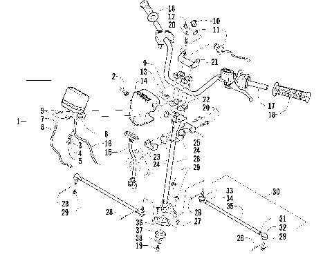 2003 ATV 500 FIS AUTOMATIC TRANSMISSION (RED) [A2003ISM4BUSR-2003-184]