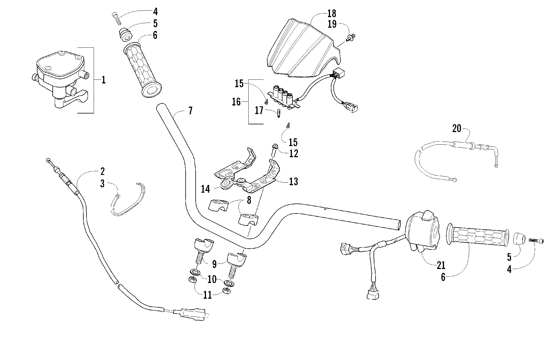 Руль AND CONTROLS ASSEMBLY [94287]