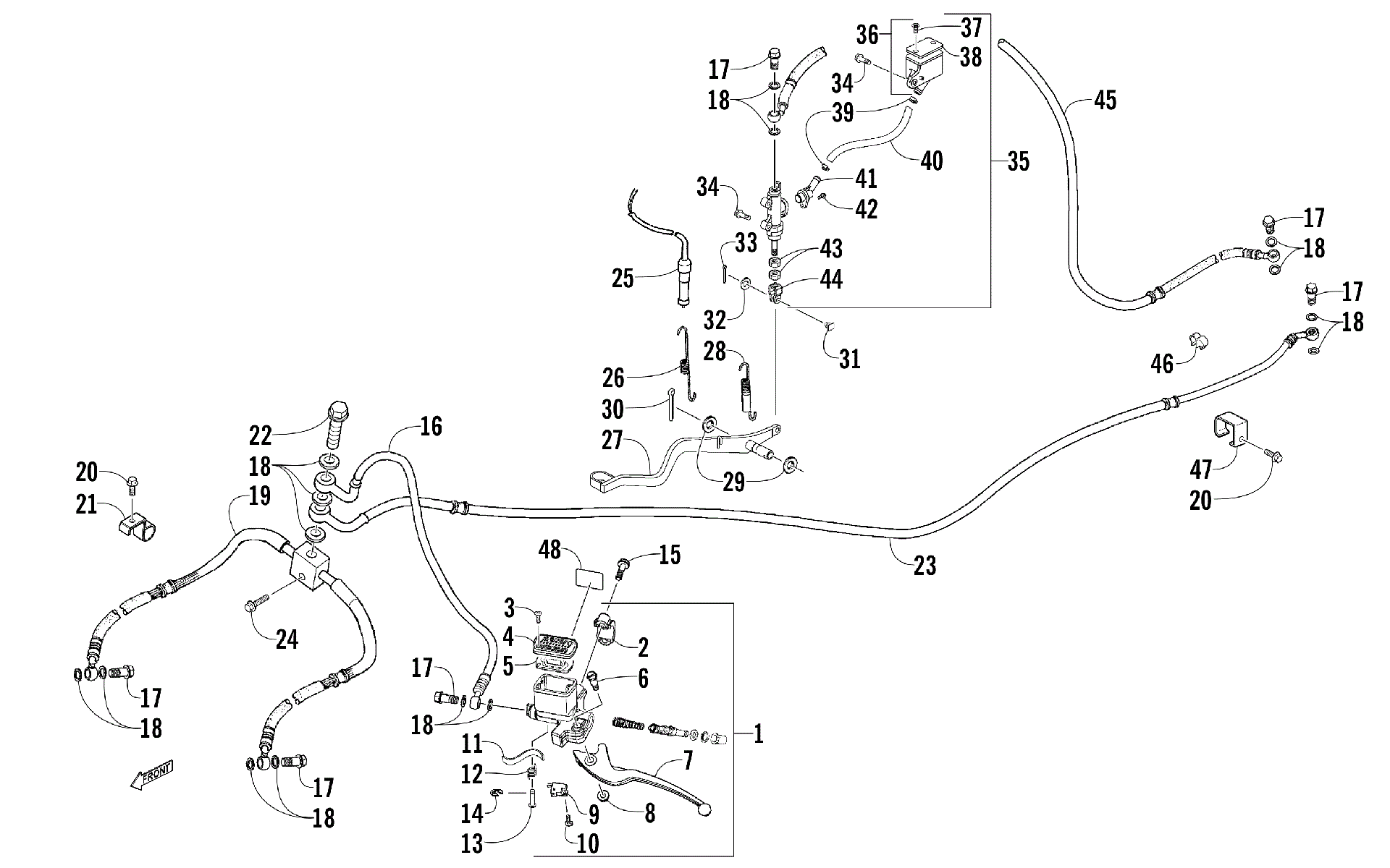 Hydraulic тормоз ASSEMBLY [94288]