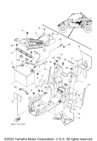 2021 YXZ1000R EPS SS (YXZ10YEXML)