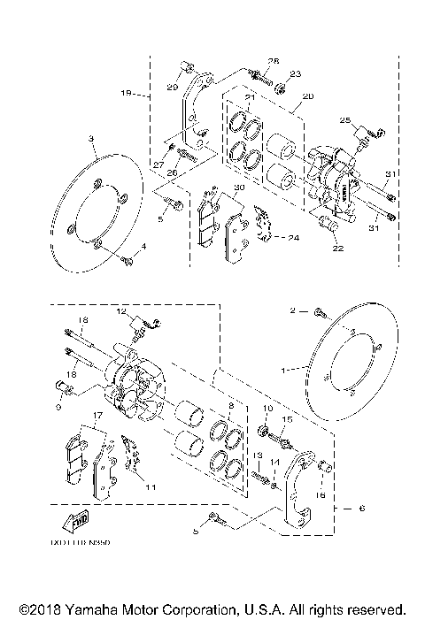 2015 VIKING EPS (YXM700PFL)