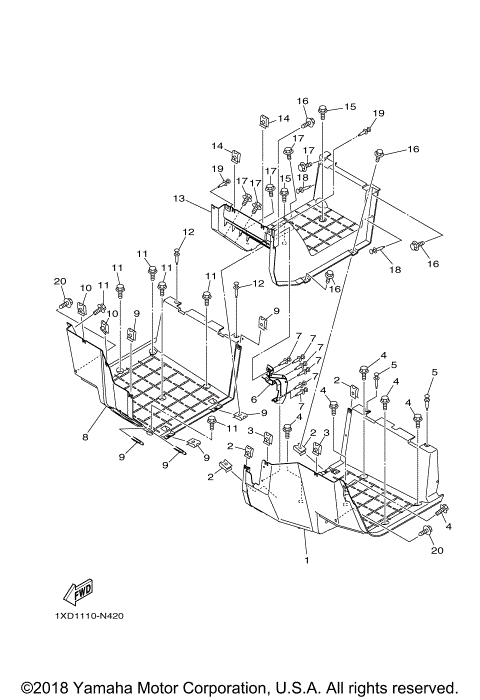 2014 VIKING 700 EPS (YXM700PEG)