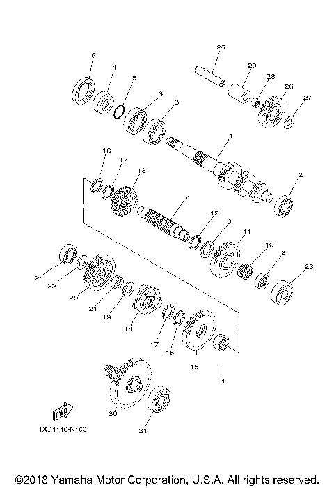 2014 VIKING 700 (YXM700DEG)