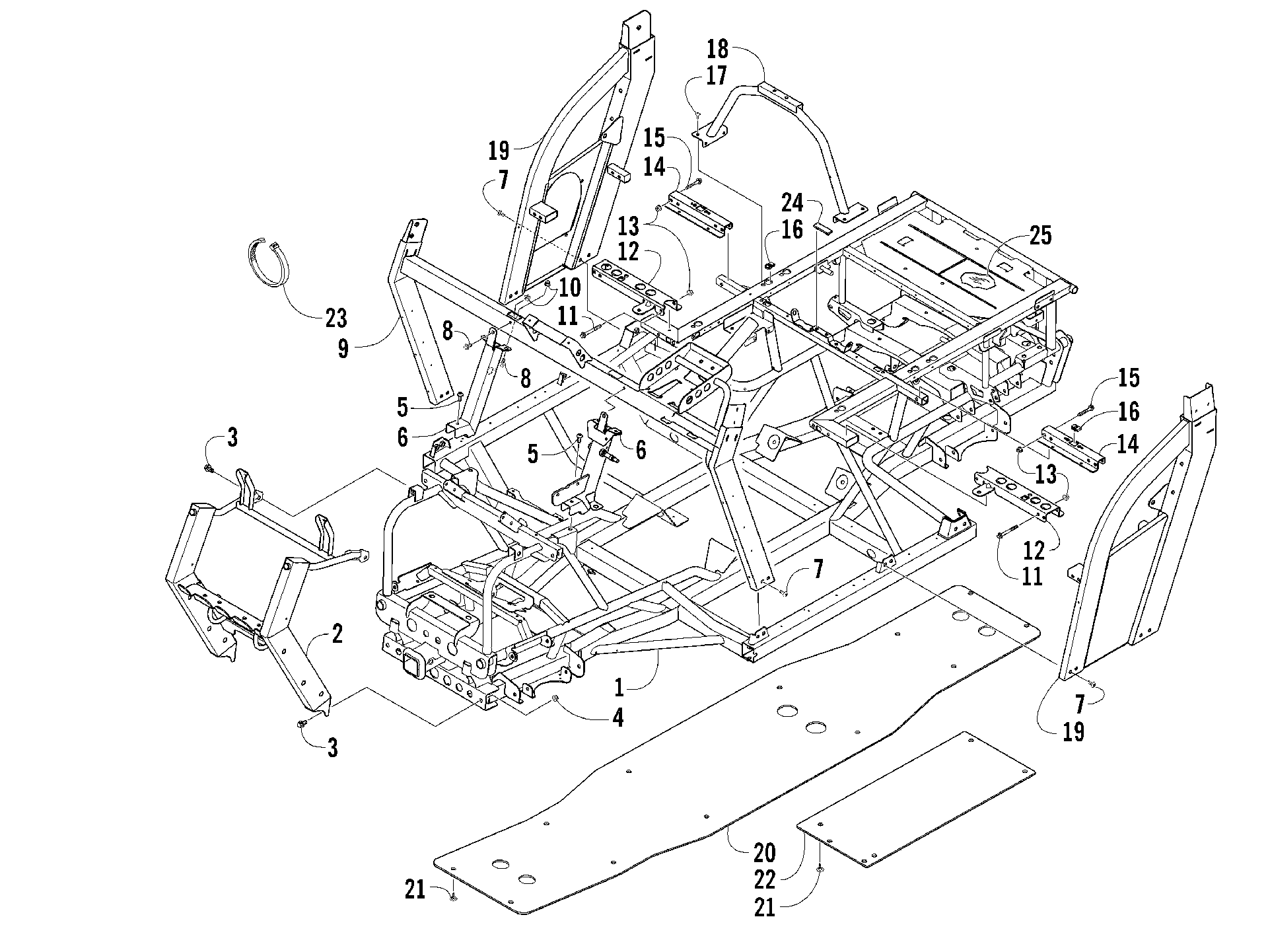 Рама AND RELATED PARTS [87891]