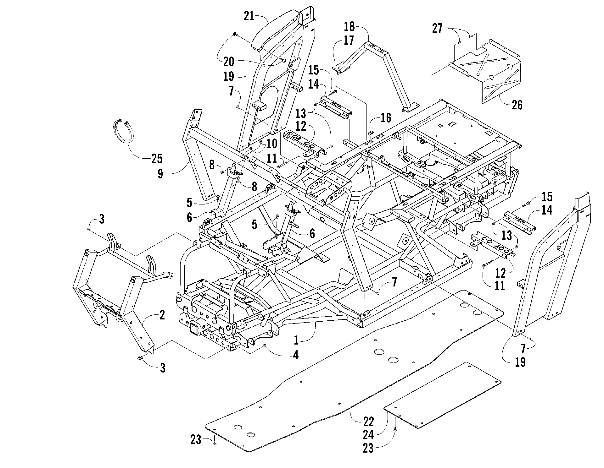 Рама AND RELATED PARTS [85949]