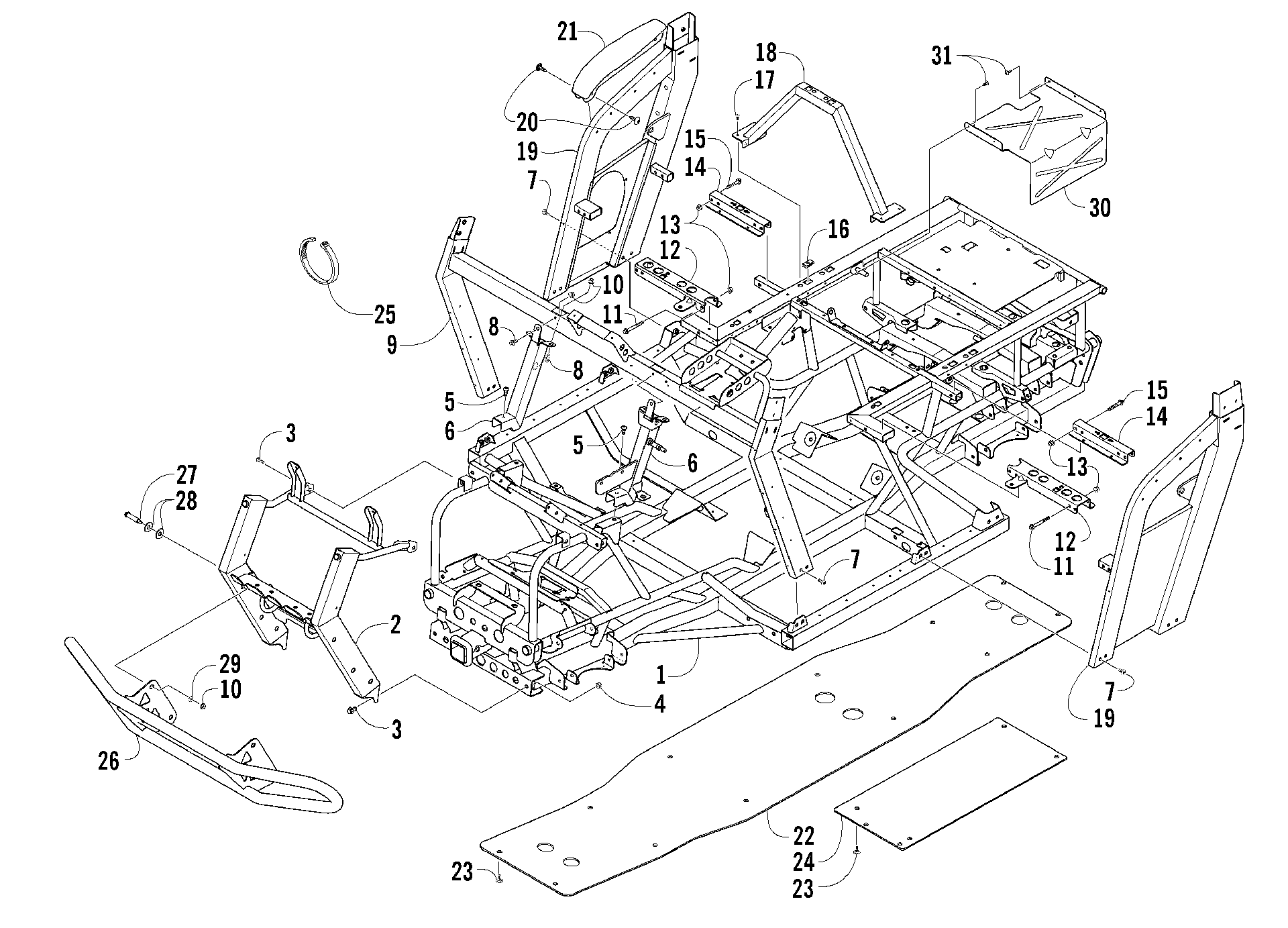 Рама AND RELATED PARTS [85969]