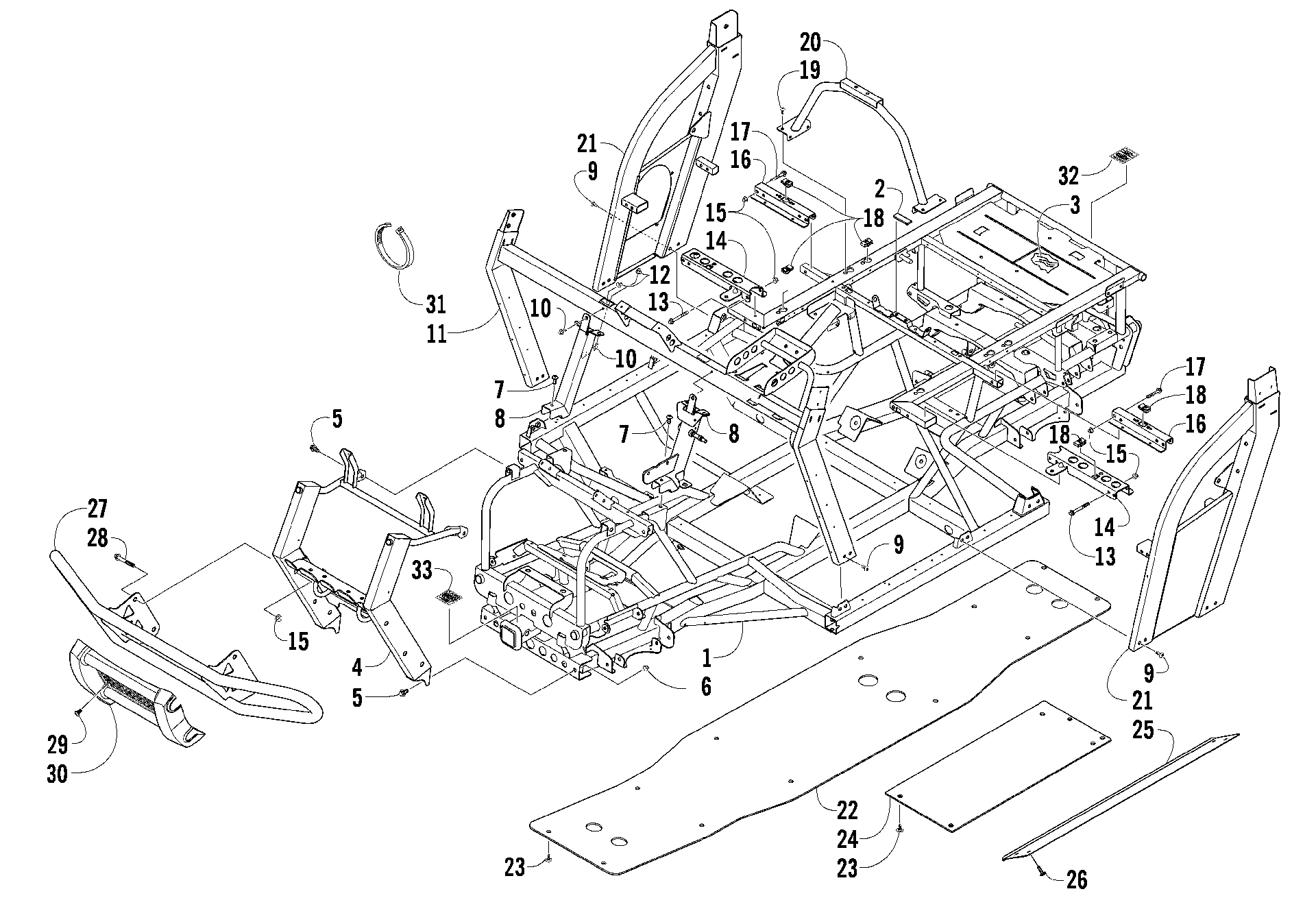 Рама AND RELATED PARTS [90569]