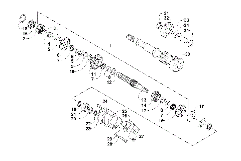 2010 PROWLER 700 XTX 4X4 METALLIC CAT GREEN (U2010P3T4EUSA)
