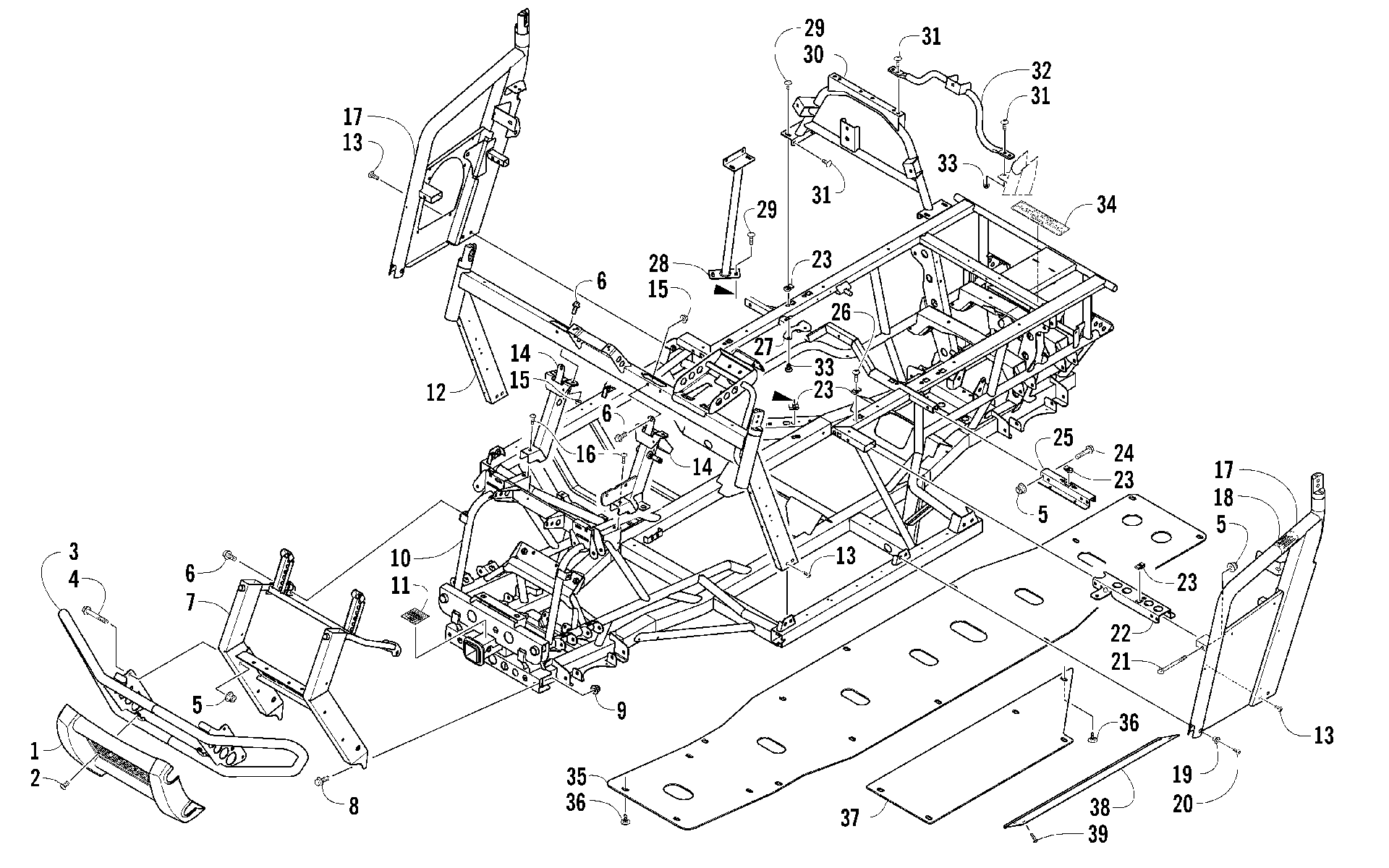 Рама AND RELATED PARTS [100456]
