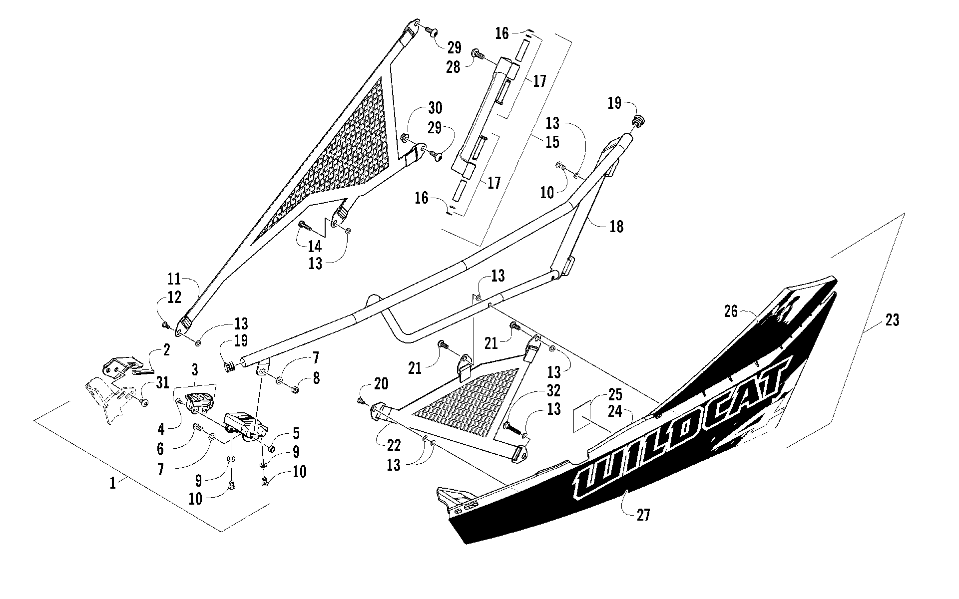 Передняя часть DOOR ASSEMBLY [100571]