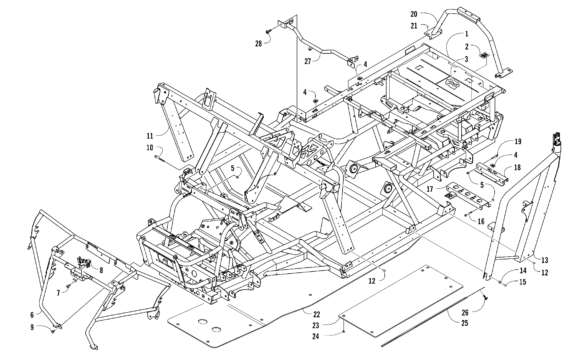 Рама AND RELATED PARTS [301679]