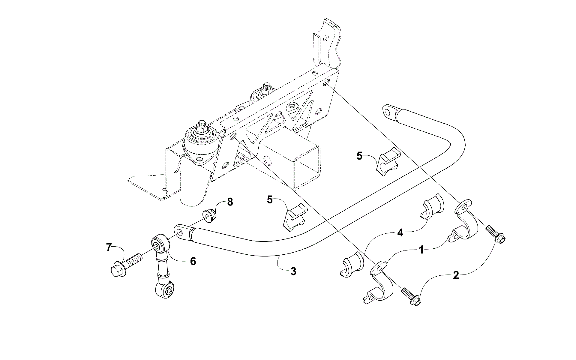SWAY BAR узел [301063]