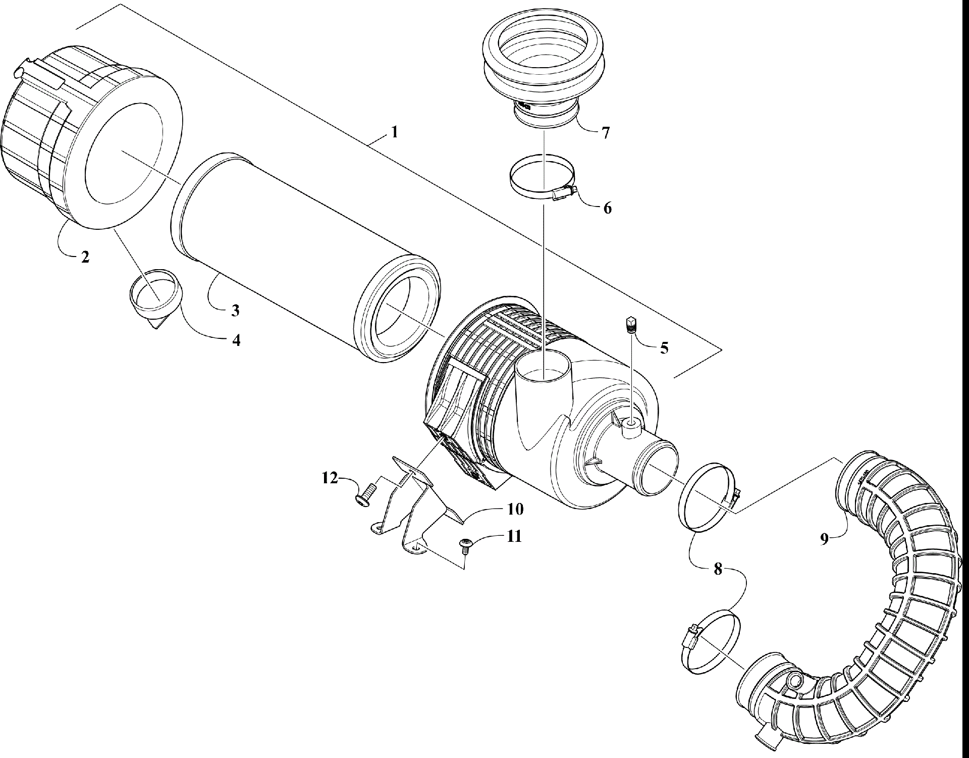 Воздушный впуск ASSEMBLY [302832]