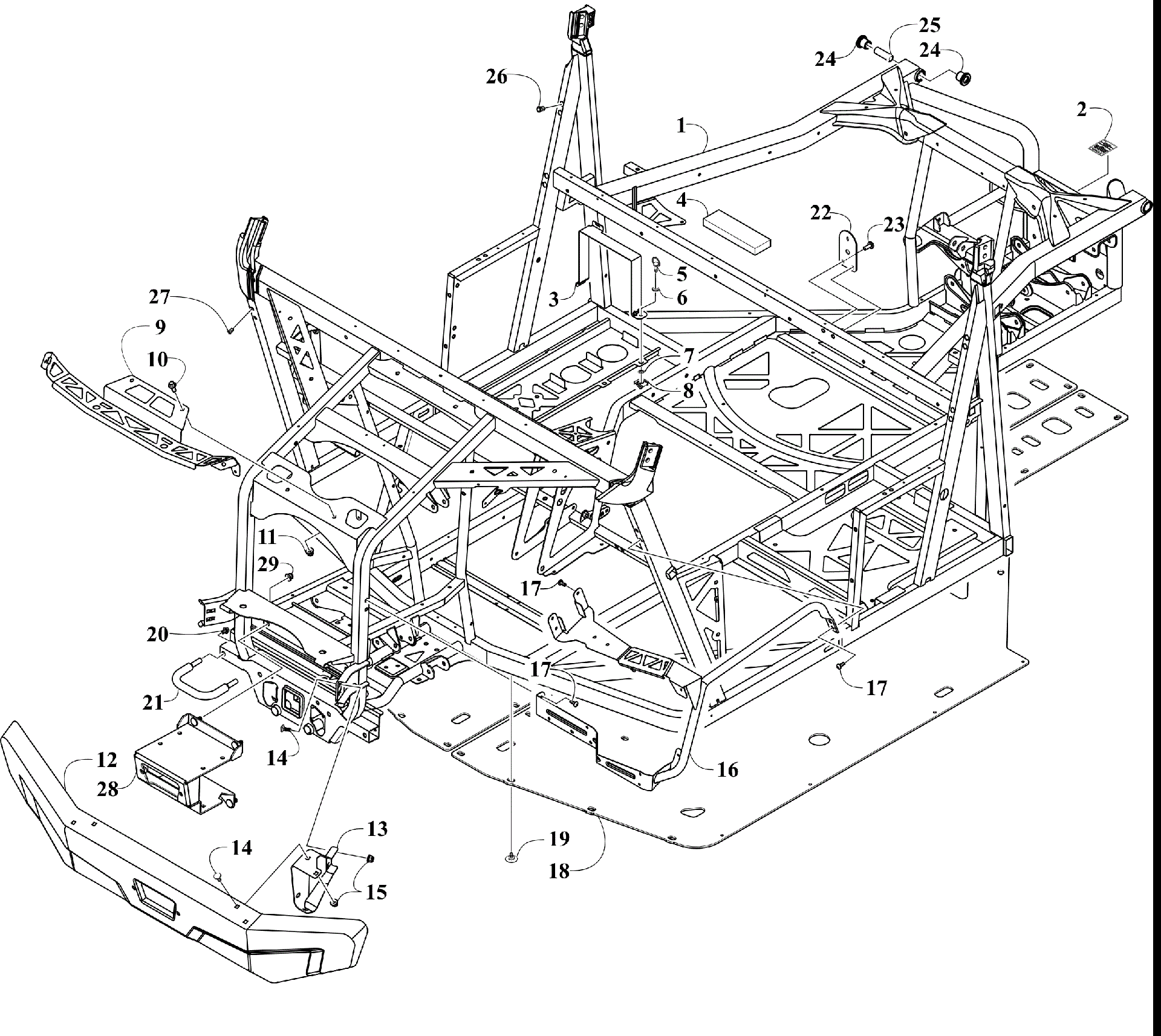Рама AND RELATED PARTS [303727]