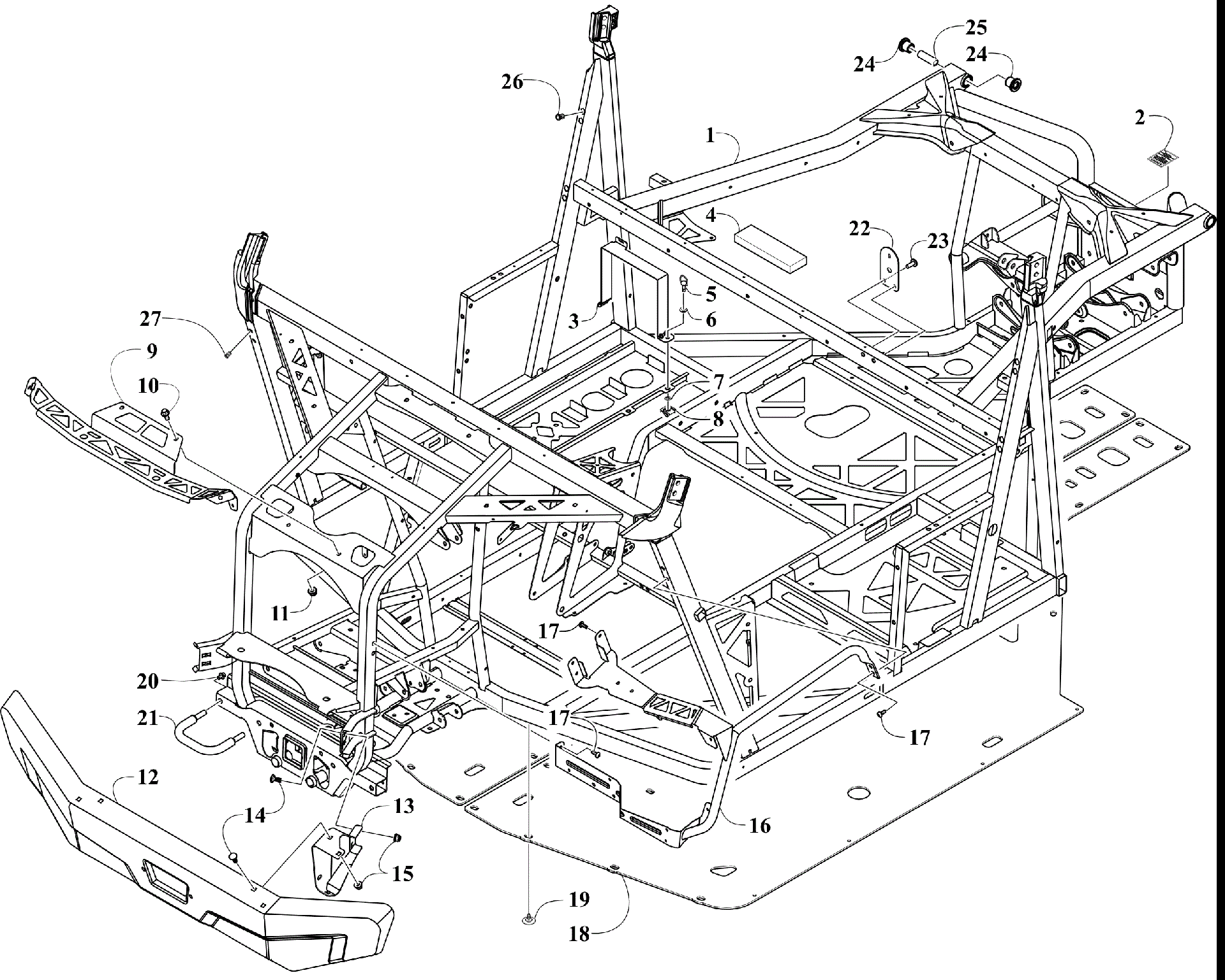 Рама AND RELATED PARTS [302882]