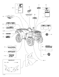 2001 Traxter, 7459/7460/7465/7466