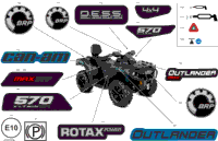 2023 Outlander T MAX 570 EFI - XT - T Regulation