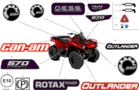 2023 Outlander T 570 EFI - STD - T Regulation