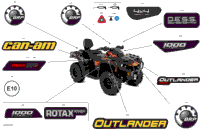 2023 Outlander T MAX 1000 EFI - XTP - T Regulation