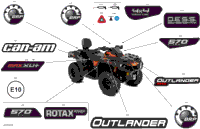 2023 Outlander T MAX 570 EFI - XU+ - T Regulation