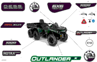 2023 Outlander T MAX 6X6 - 1000 EFI - XU+ - T Regulation