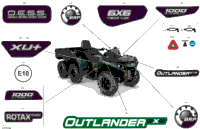 2023 Outlander T 6X6 - 1000 EFI - XU+ - T Regulation