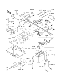 2005 BRUTE FORCE 650 4X4 (KVF650-E1)