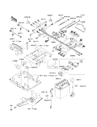2012 BRUTE FORCE 650 4X4 (KVF650DCF)