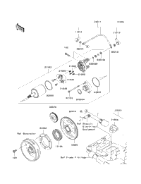 2009 BRUTE FORCE 650 4X4I (KVF650G9F)