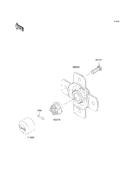 2009 BRUTE FORCE 750 4X4I (KVF750E9FA)