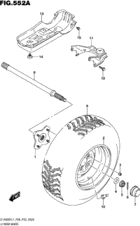 2017 LT-A400FL7 ASI,(RED.GREEN)