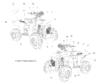 2008 SCRAMBLER 500 4X4 INTL (A08BG50FA)