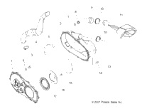 2009 SPORTSMAN X2 500 EFI QUAD (A09TN50EA)