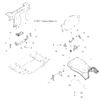 2009 SPORTSMAN X2 500 EFI QUAD (A09TN50EA)