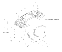 2013 SPORTSMAN FOREST TRACTOR 500 (A13MN50ET/EX)