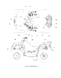 2014 SCRAMBLER 850 XP HO/EPS (A14GH85AD/EAI)