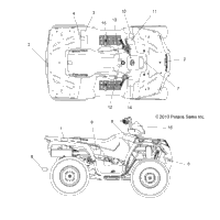 2014 SPORTSMAN 570 EFI (A14MH57AA/AC/AD)
