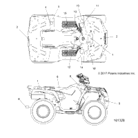 2018 SPORTSMAN 450 HO (A18SEA50B1/B5/SEE50B5/B8/SEG50B8)