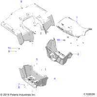 2019 SPORTSMAN 570 EPS SP ZUG/LOF (A19SHS57FP)